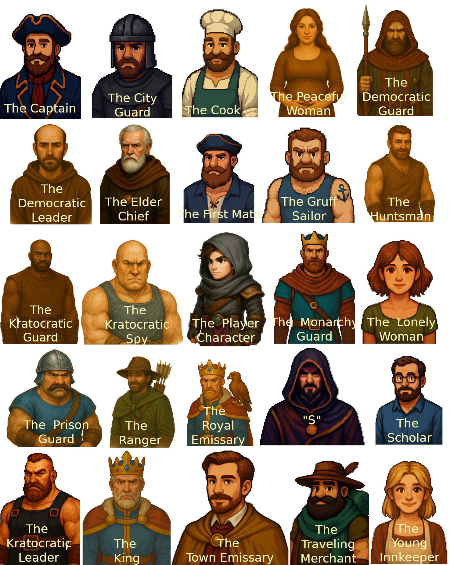 All Character Portraits